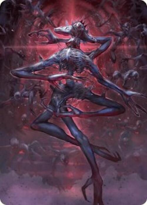 Overlord of the Balemurk Art Card [Duskmourn: House of Horror Art Series] | Dumpster Cat Games