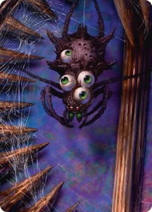 Spider Art Card [Duskmourn: House of Horror Art Series] | Dumpster Cat Games