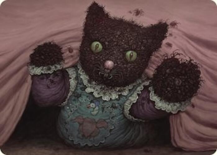 Twitching Doll Art Card [Duskmourn: House of Horror Art Series] | Dumpster Cat Games