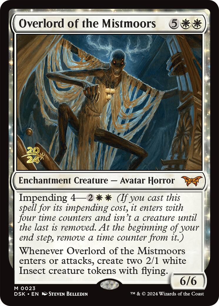 Overlord of the Mistmoors [Duskmourn: House of Horror Prerelease Promos] | Dumpster Cat Games