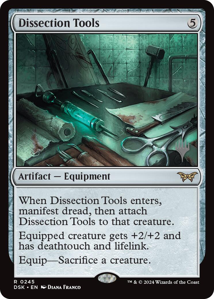 Dissection Tools (Promo Pack) [Duskmourn: House of Horror Promos] | Dumpster Cat Games