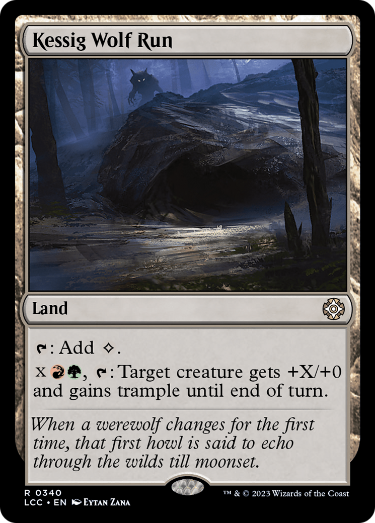 Kessig Wolf Run [The Lost Caverns of Ixalan Commander] | Dumpster Cat Games