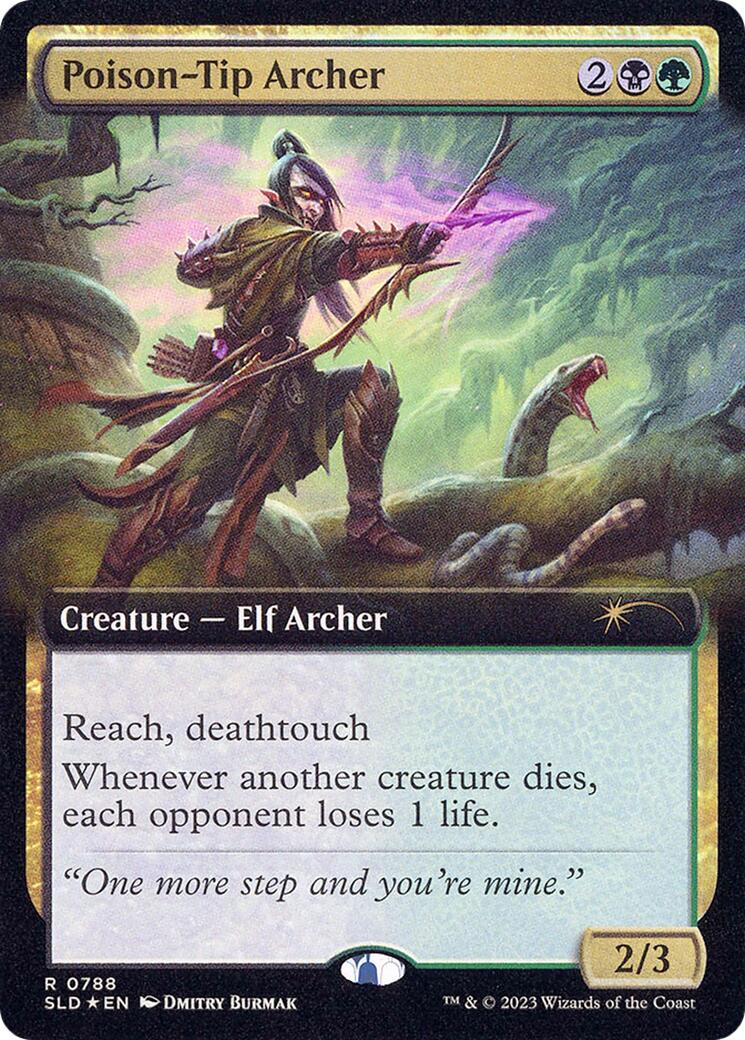 Poison-Tip Archer (Extended Art) [Secret Lair Drop Series] | Dumpster Cat Games