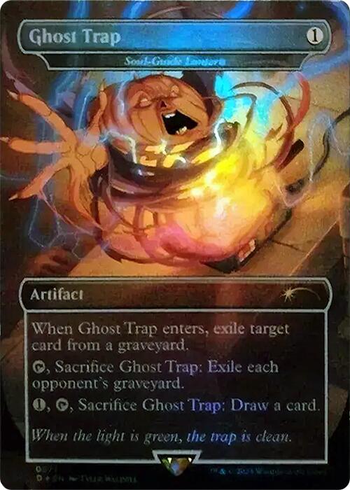 Ghost Trap - Soul-Guide Lantern (Rainbow Foil) [Secret Lair Drop Series] | Dumpster Cat Games