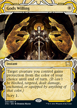 Gods Willing (Foil Etched) [Strixhaven: Mystical Archive] | Dumpster Cat Games