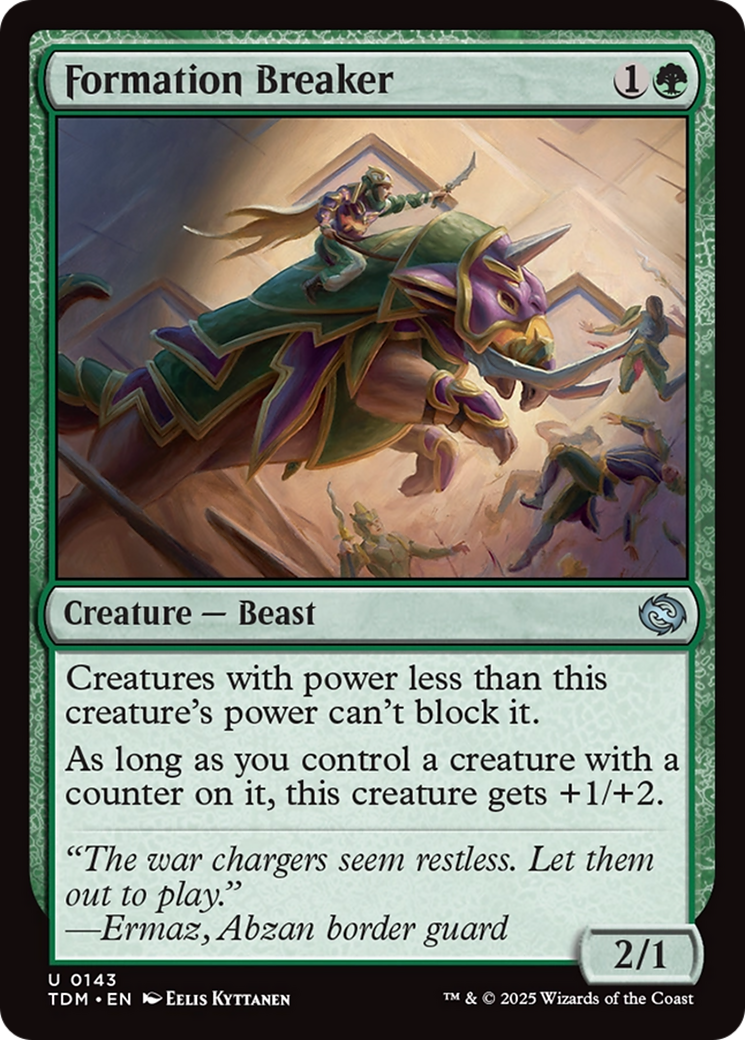 Formation Breaker [Tarkir: Dragonstorm] | Dumpster Cat Games