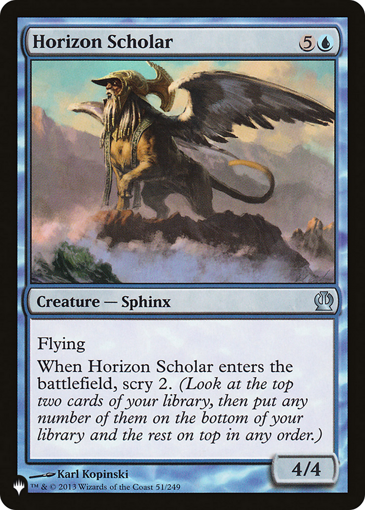 Horizon Scholar [The List] | Dumpster Cat Games