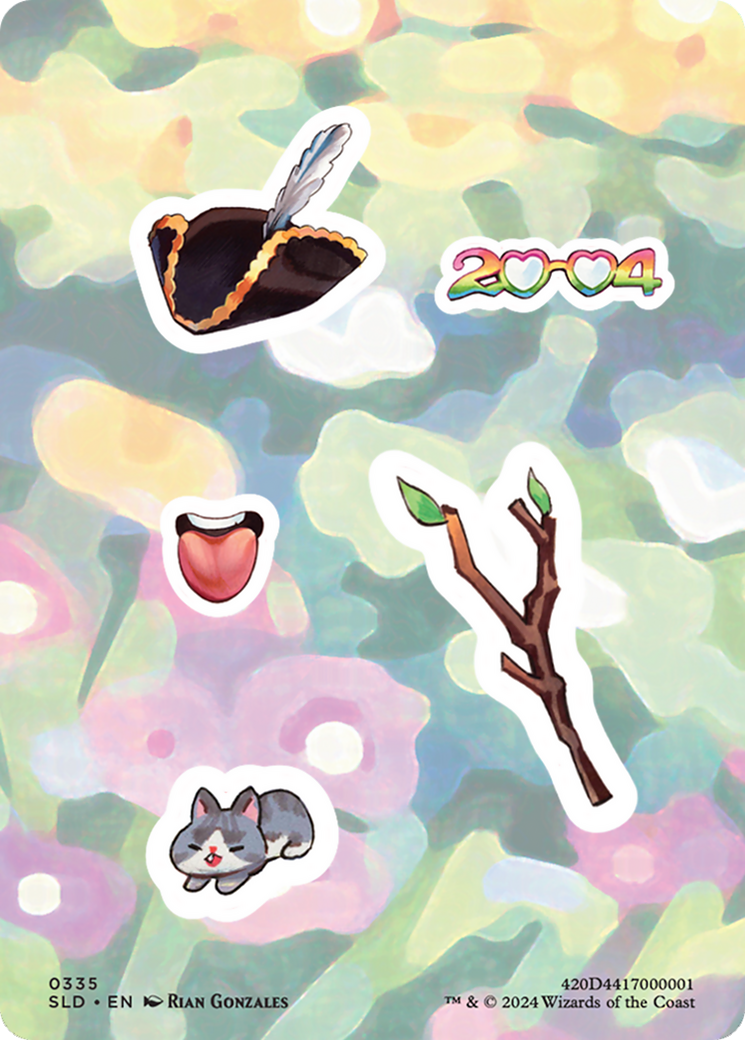 Sticker Sheet (0335) [Secret Lair Drop Series] | Dumpster Cat Games