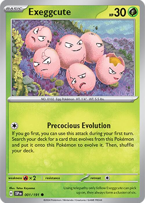 Exeggcute (001/191) [Scarlet & Violet: Surging Sparks] | Dumpster Cat Games