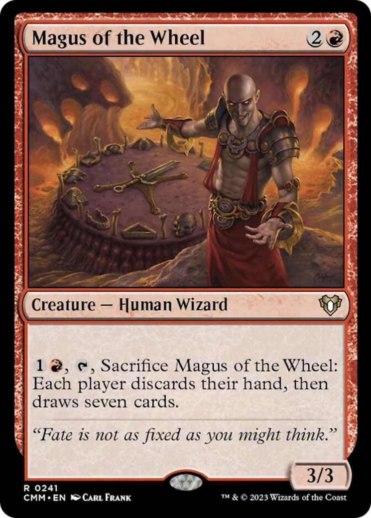 Magus of the Wheel [Commander Masters] | Dumpster Cat Games