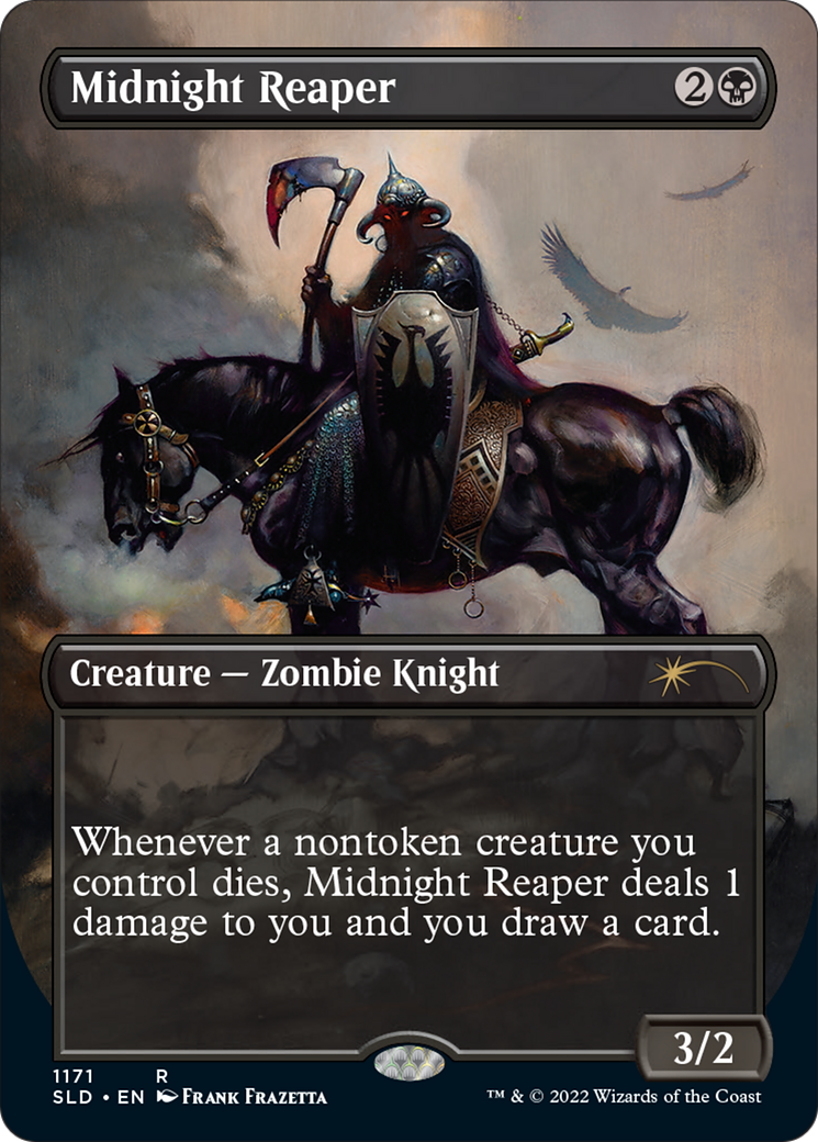 Midnight Reaper (Borderless) [Secret Lair Drop Series] | Dumpster Cat Games