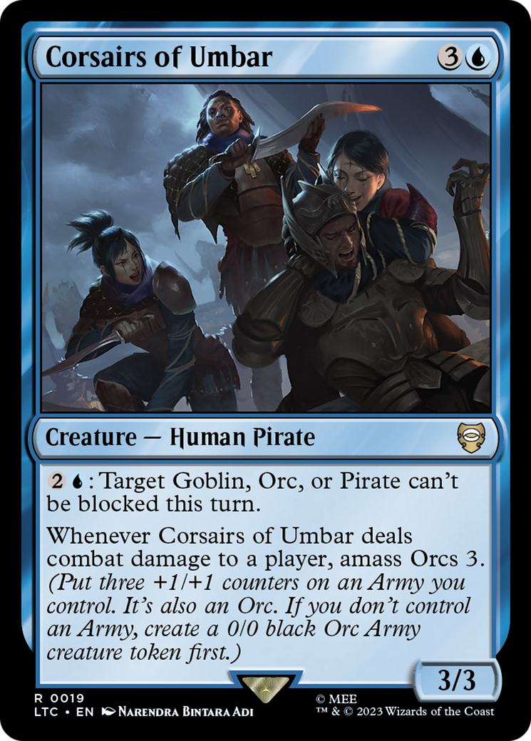 Corsairs of Umbar [The Lord of the Rings: Tales of Middle-Earth Commander] | Dumpster Cat Games