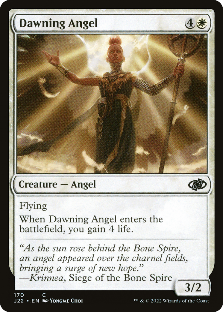 Dawning Angel [Jumpstart 2022] | Dumpster Cat Games