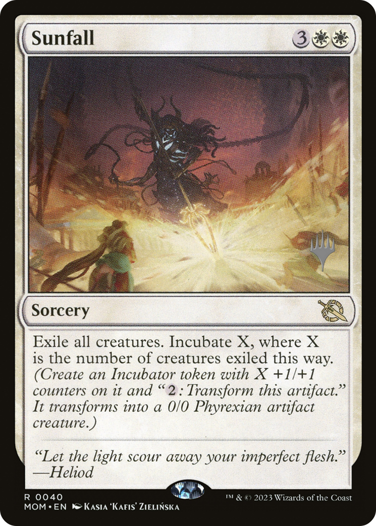 Sunfall (Promo Pack) [March of the Machine Promos] | Dumpster Cat Games