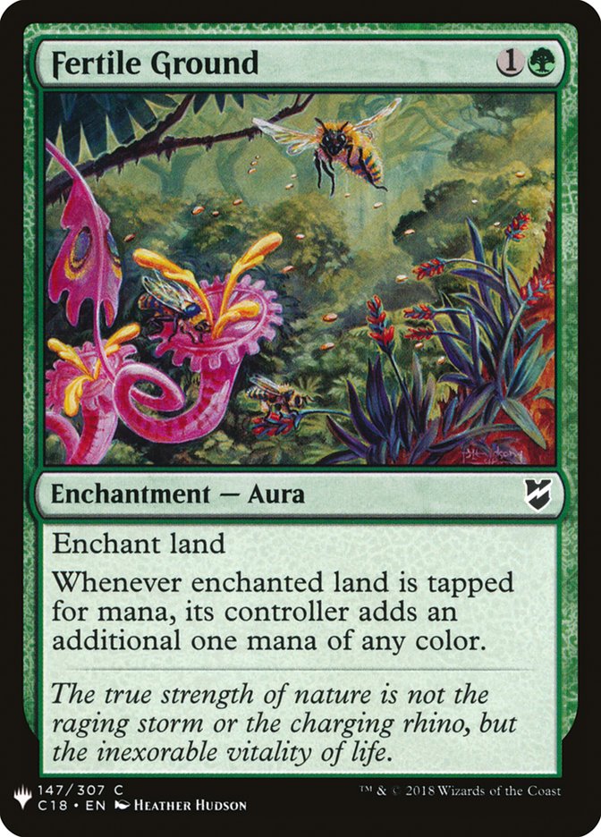 Fertile Ground [Mystery Booster] | Dumpster Cat Games