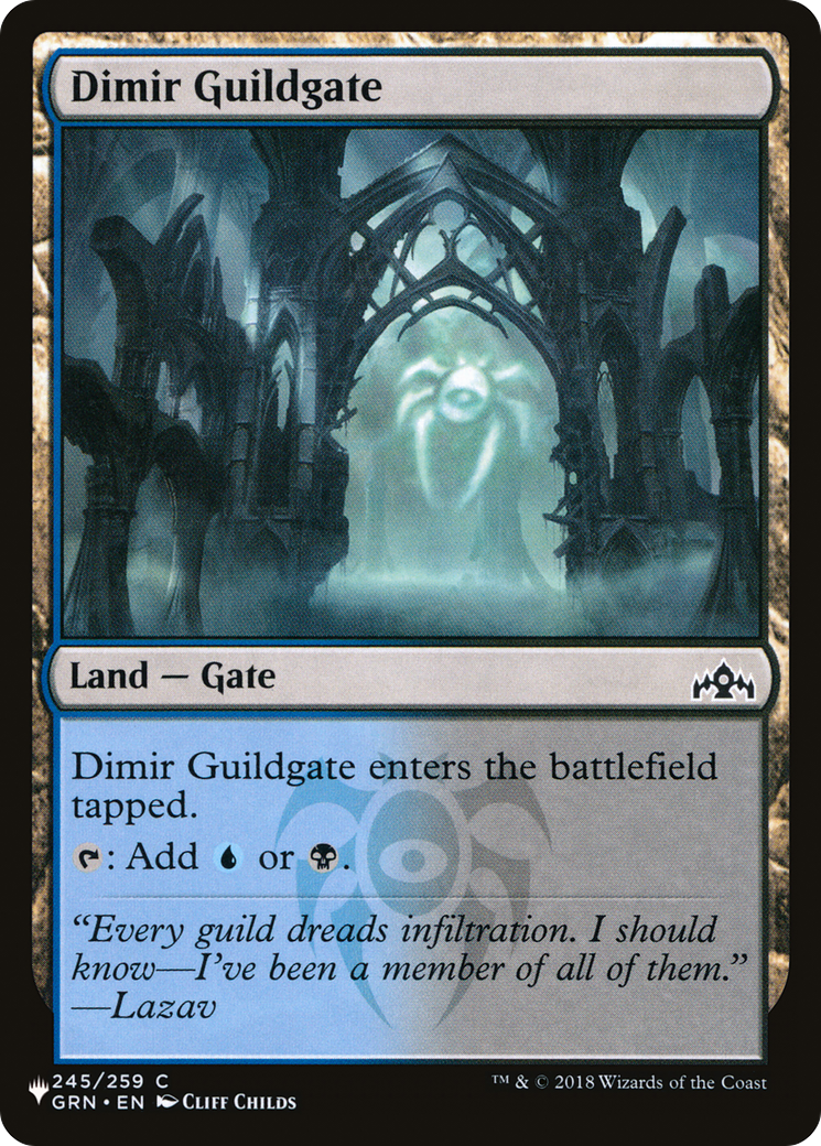 Dimir Guildgate [The List] | Dumpster Cat Games