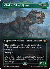 Ghalta, Primal Hunger (Borderless) [Foundations] | Dumpster Cat Games