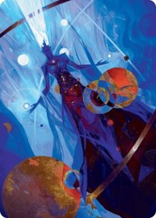 Omniscience Art Card (32/54) [Foundations Art Series] | Dumpster Cat Games