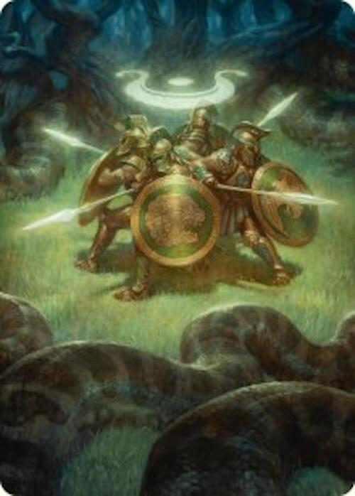 Anthem of Champions Art Card (47/54) [Foundations Art Series] | Dumpster Cat Games