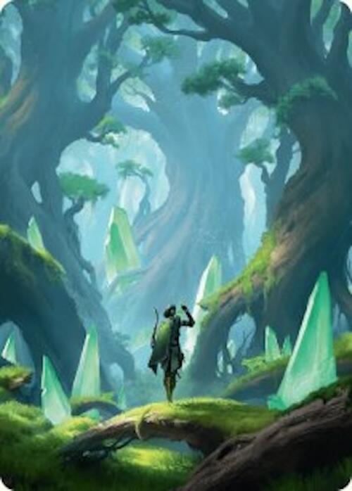 Forest Art Card (25/54) [Foundations Art Series] | Dumpster Cat Games