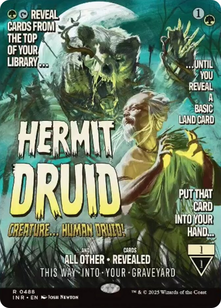 Hermit Druid (Showcase) [Innistrad Remastered] | Dumpster Cat Games