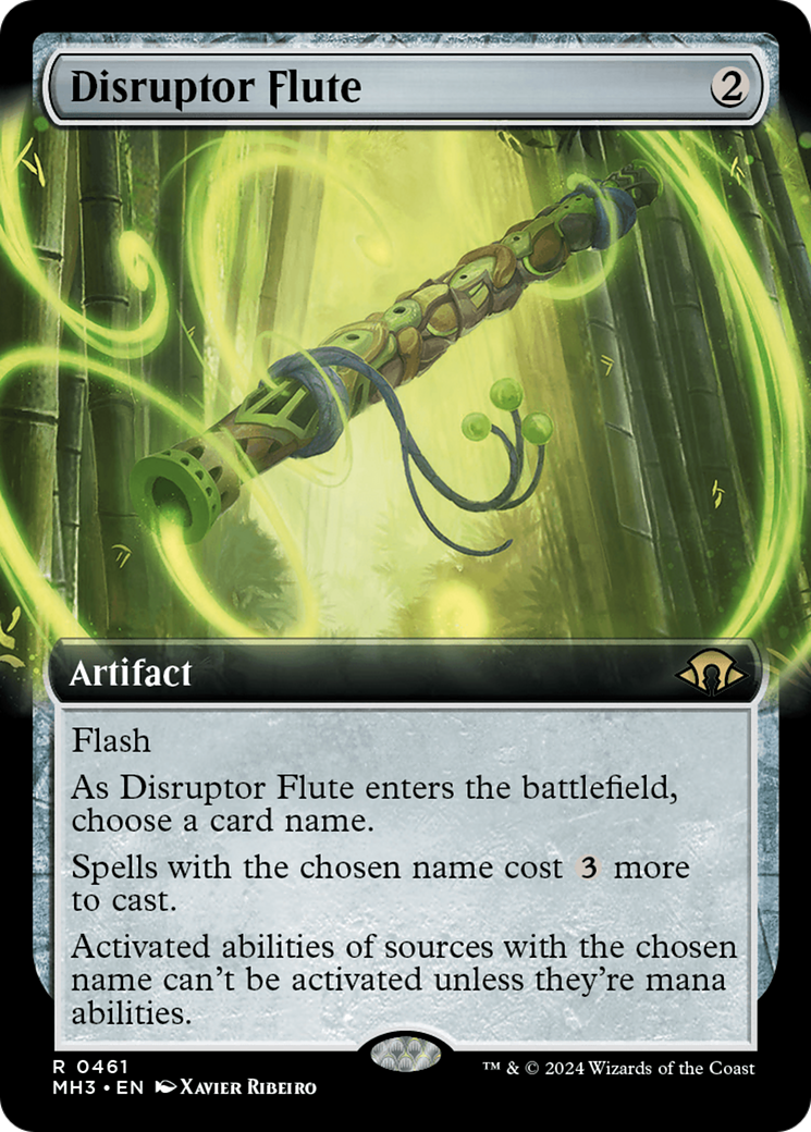 Disruptor Flute (Extended Art) [Modern Horizons 3] | Dumpster Cat Games