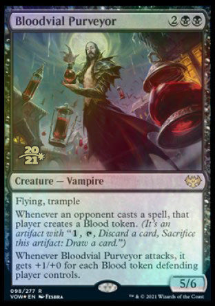 Bloodvial Purveyor [Innistrad: Crimson Vow Prerelease Promos] | Dumpster Cat Games