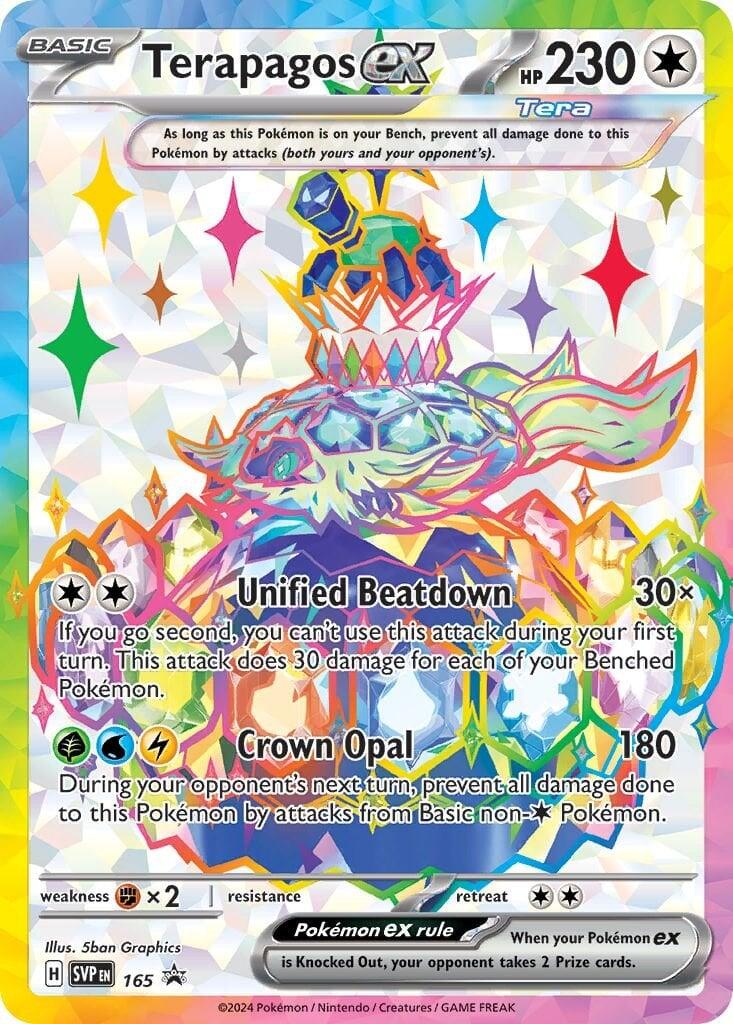 Terapagos ex (165) [Scarlet & Violet: Black Star Promos] | Dumpster Cat Games