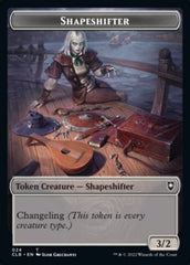 Shapeshifter (024) // Shapeshifter (028) Double-Sided Token [Commander Legends: Battle for Baldur's Gate Tokens] | Dumpster Cat Games