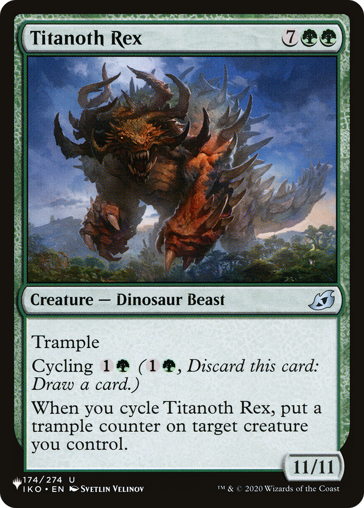 Titanoth Rex [The List] | Dumpster Cat Games