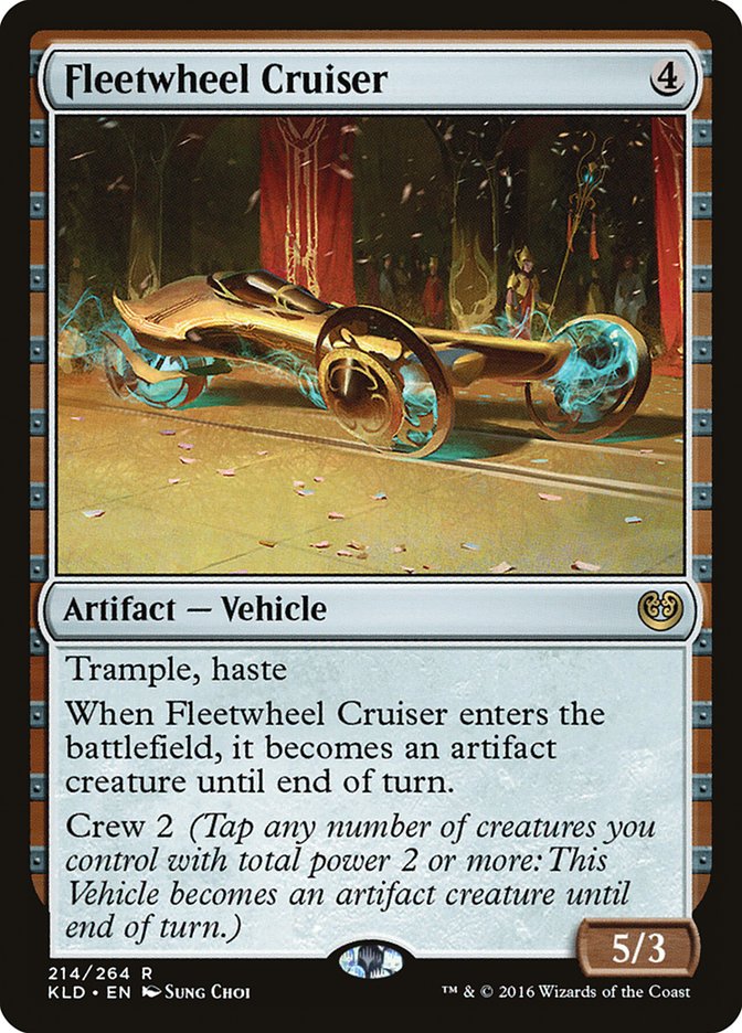 Fleetwheel Cruiser [Kaladesh] | Dumpster Cat Games