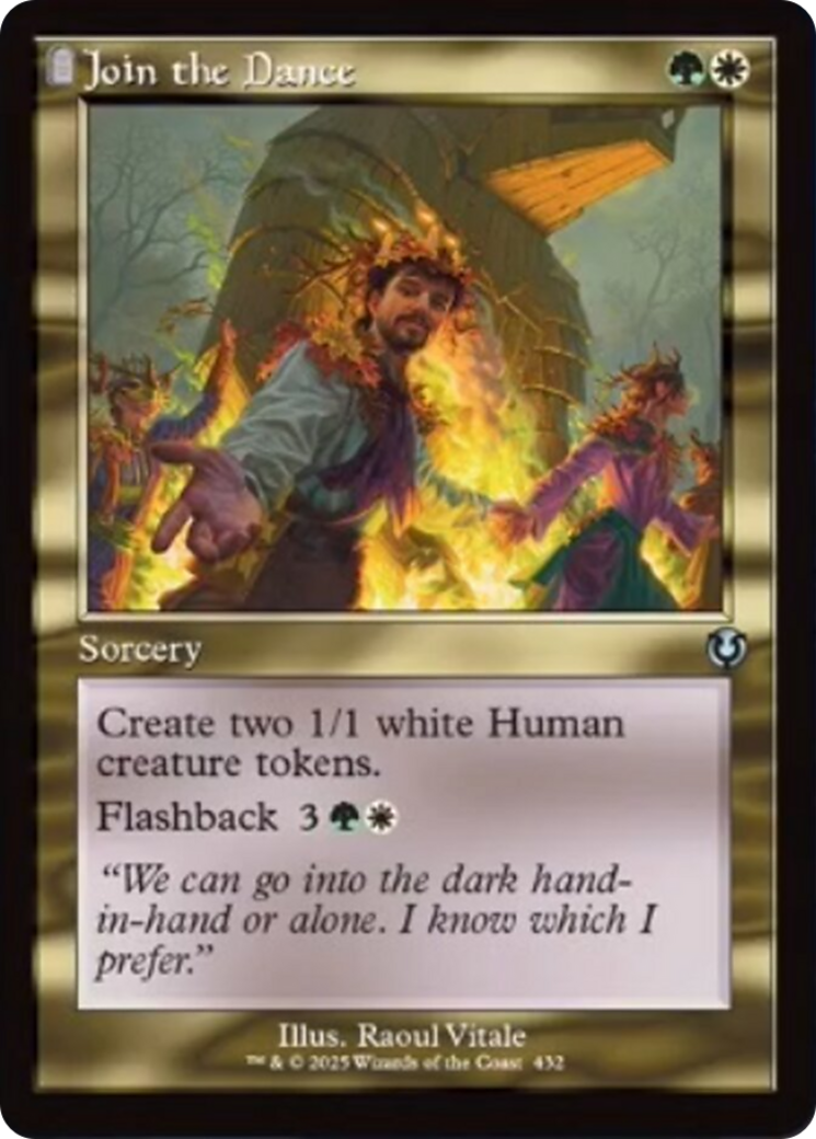 Join the Dance (Retro Frame) [Innistrad Remastered] | Dumpster Cat Games