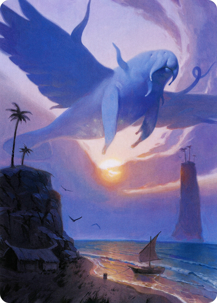 Aeromoeba Art Card [Modern Horizons 2 Art Series] | Dumpster Cat Games