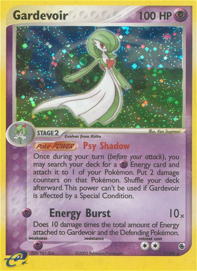 Gardevoir (7/109) [EX: Ruby & Sapphire] | Dumpster Cat Games
