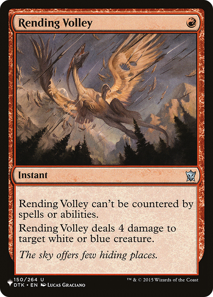Rending Volley [The List] | Dumpster Cat Games