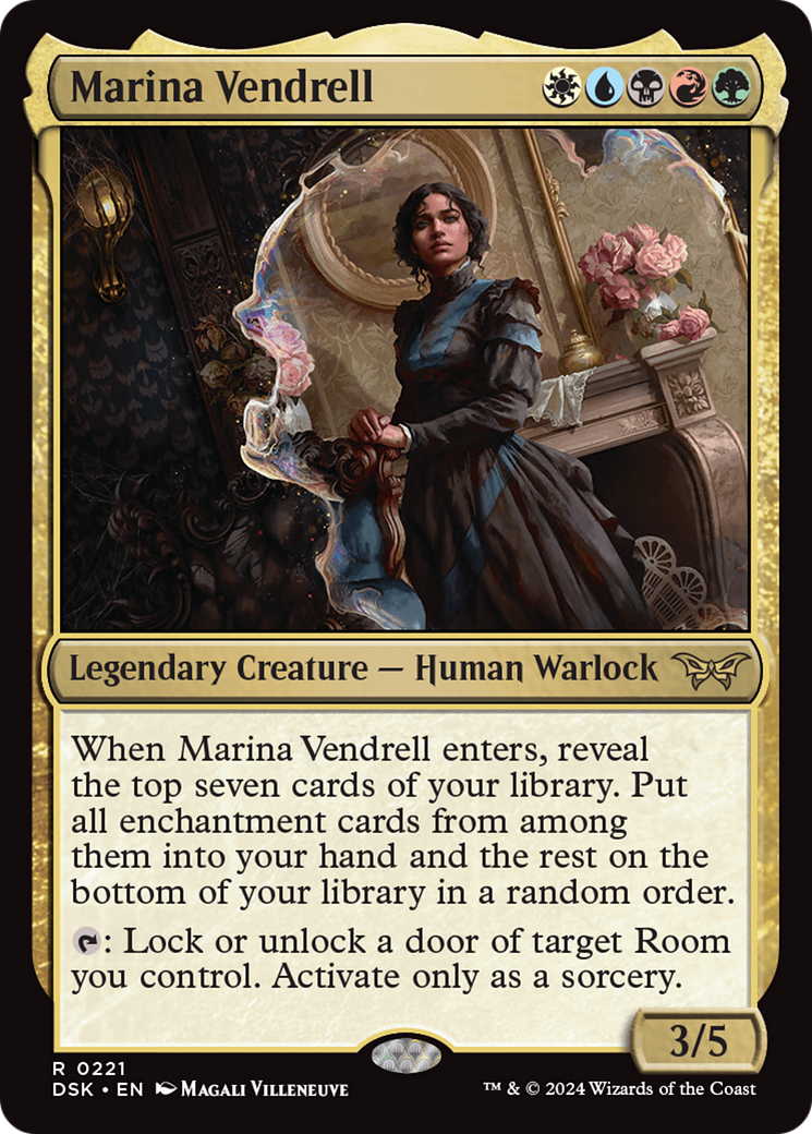 Marina Vendrell [Duskmourn: House of Horror] | Dumpster Cat Games