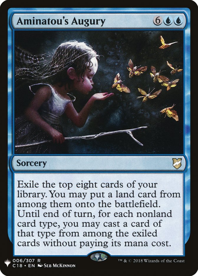 Aminatou's Augury [Mystery Booster] | Dumpster Cat Games