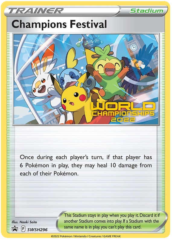 Champions Festival (SWSH296) [Sword & Shield: Black Star Promos] | Dumpster Cat Games