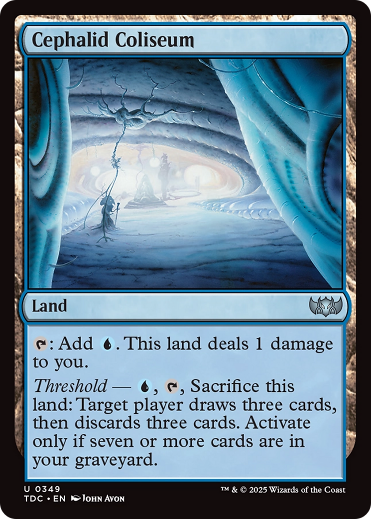 Cephalid Coliseum [Tarkir: Dragonstorm Commander] | Dumpster Cat Games