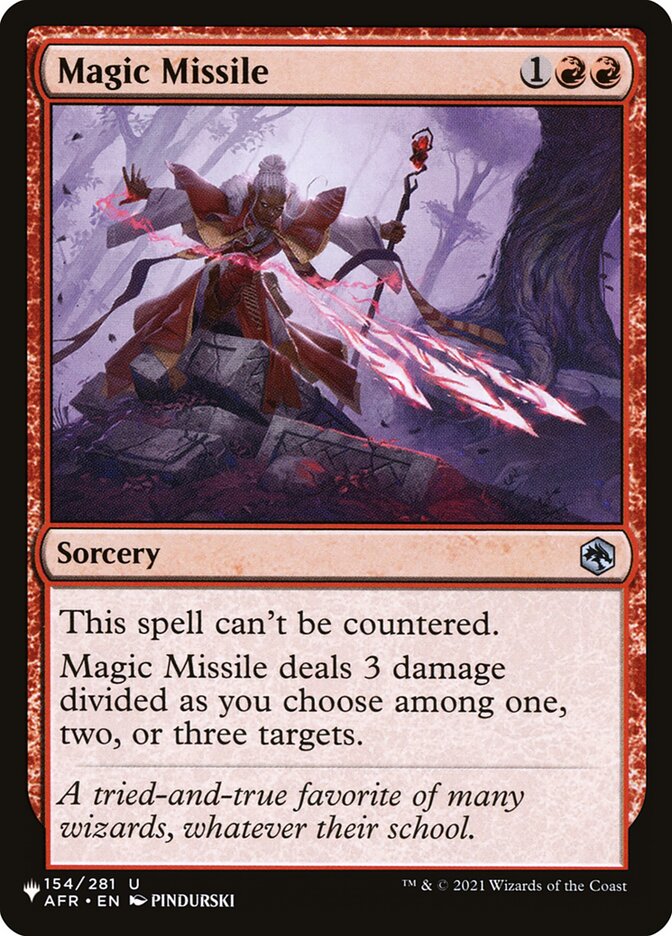Magic Missile [The List] | Dumpster Cat Games