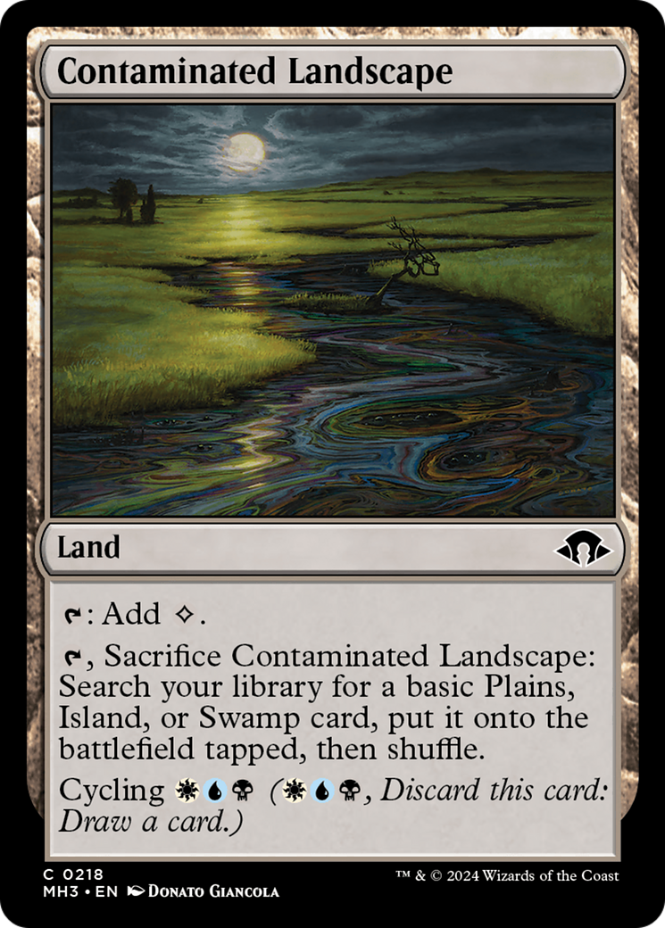 Contaminated Landscape [Modern Horizons 3] | Dumpster Cat Games