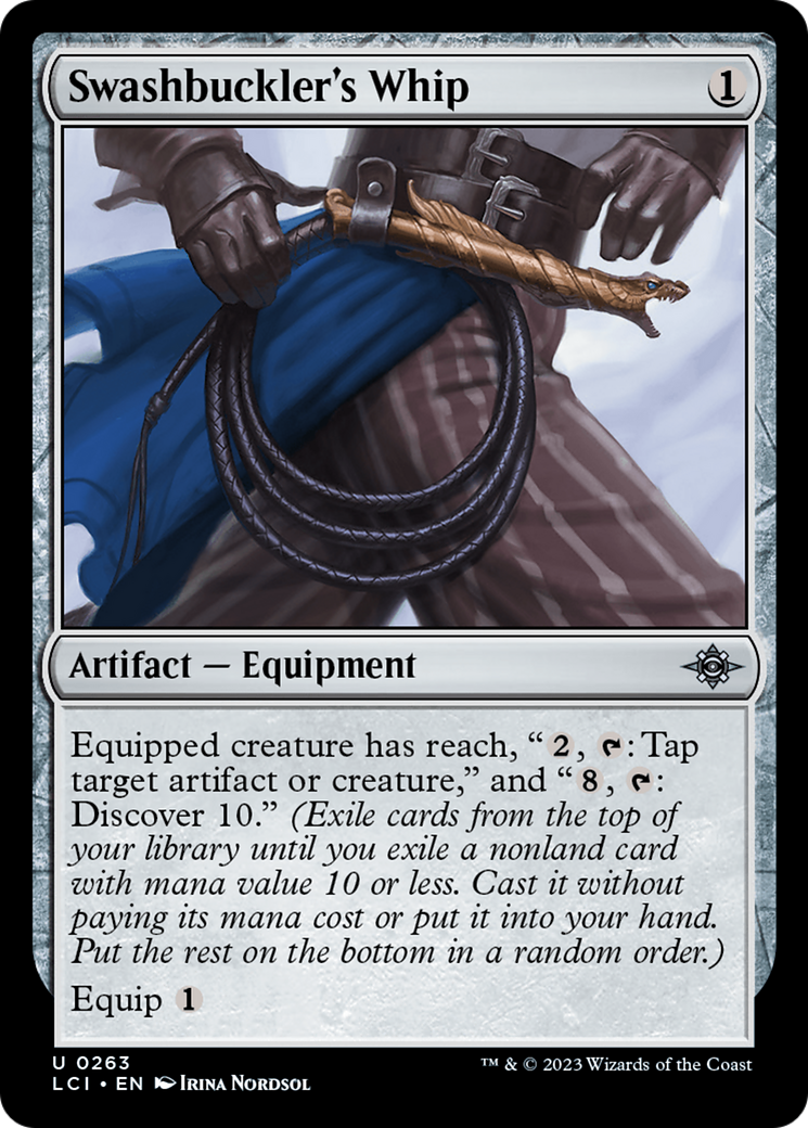Swashbuckler's Whip [The Lost Caverns of Ixalan] | Dumpster Cat Games