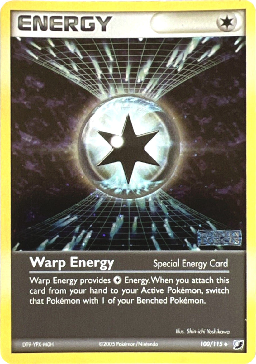 Warp Energy (100/115) (Stamped) [EX: Unseen Forces] | Dumpster Cat Games