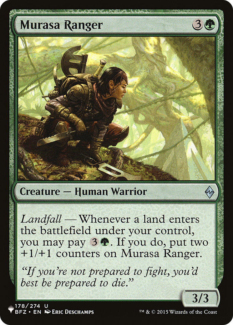 Murasa Ranger [The List] | Dumpster Cat Games