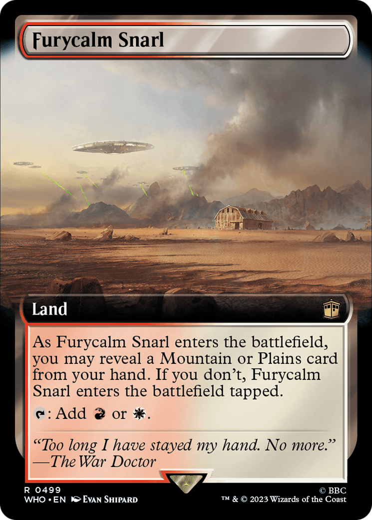 Furycalm Snarl (Extended Art) [Doctor Who] | Dumpster Cat Games