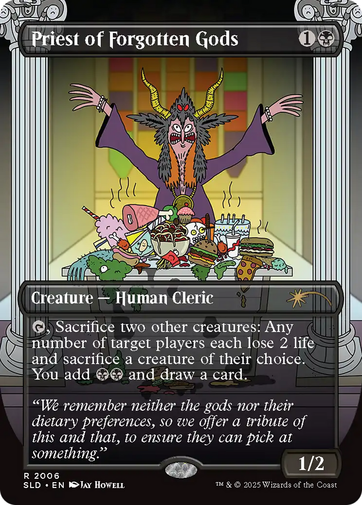 Priest of Forgotten Gods [Secret Lair Drop Series] | Dumpster Cat Games