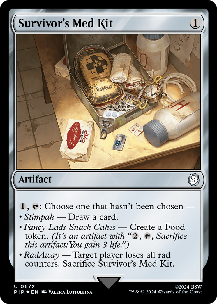 Survivor's Med Kit (Surge Foil) [Fallout] | Dumpster Cat Games