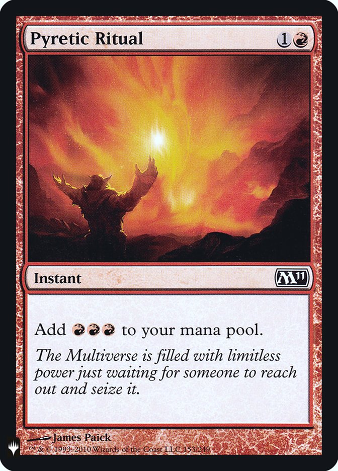 Pyretic Ritual [Mystery Booster] | Dumpster Cat Games
