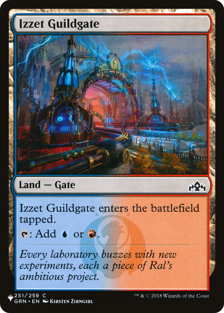 Izzet Guildgate [The List] | Dumpster Cat Games
