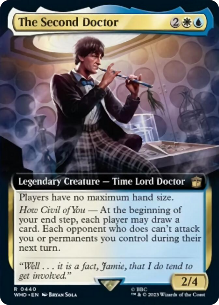 The Second Doctor (Extended Art) [Doctor Who] | Dumpster Cat Games